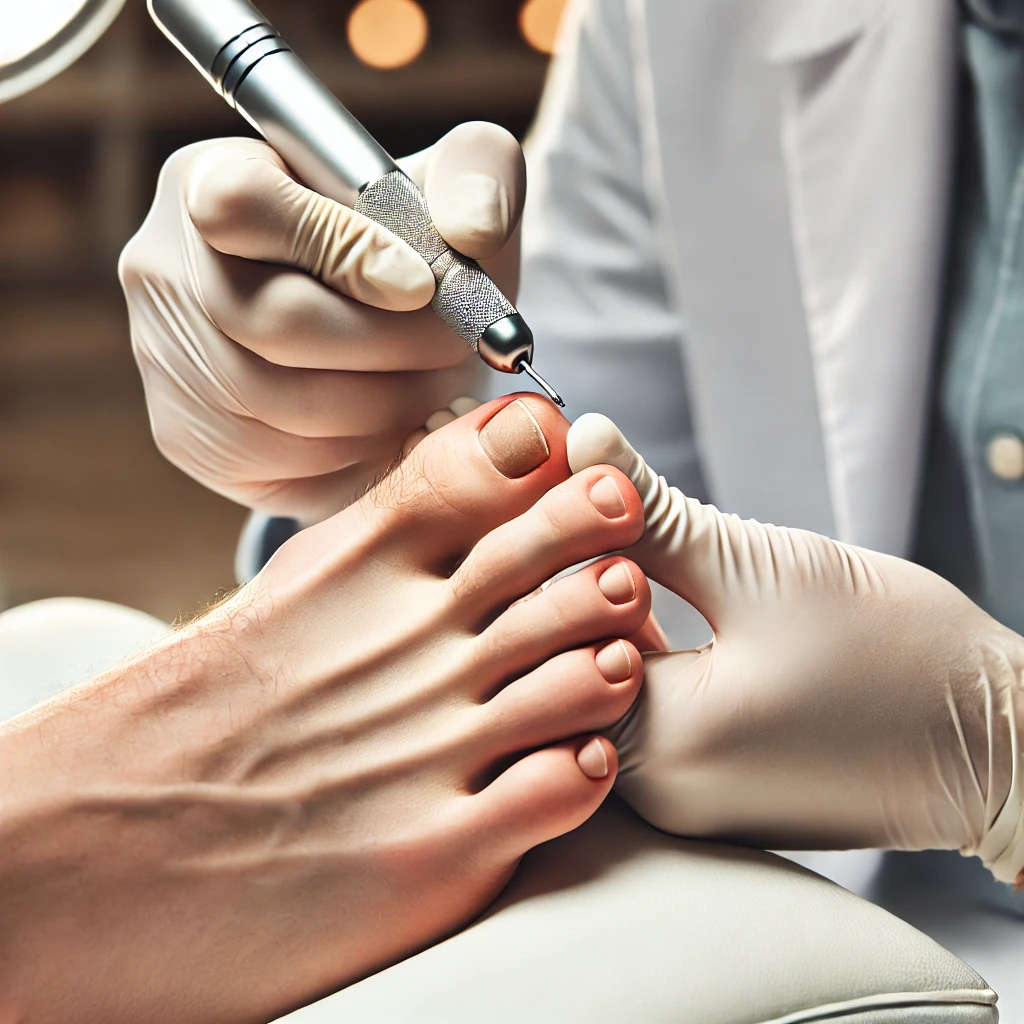 fusspflege bei nagelpilz